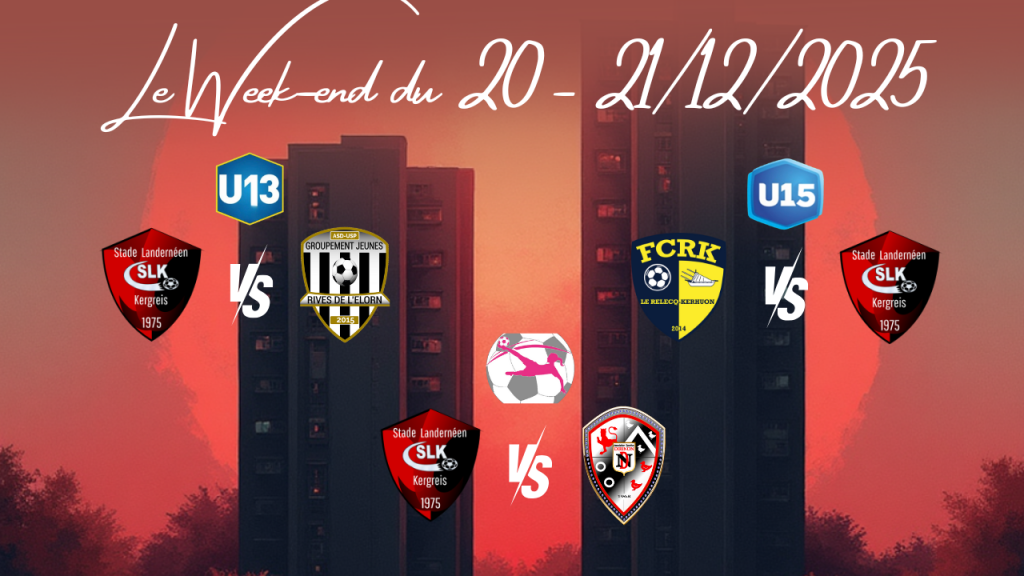 Les rencontres du week-end du 20 et 21/12/2025 en direct