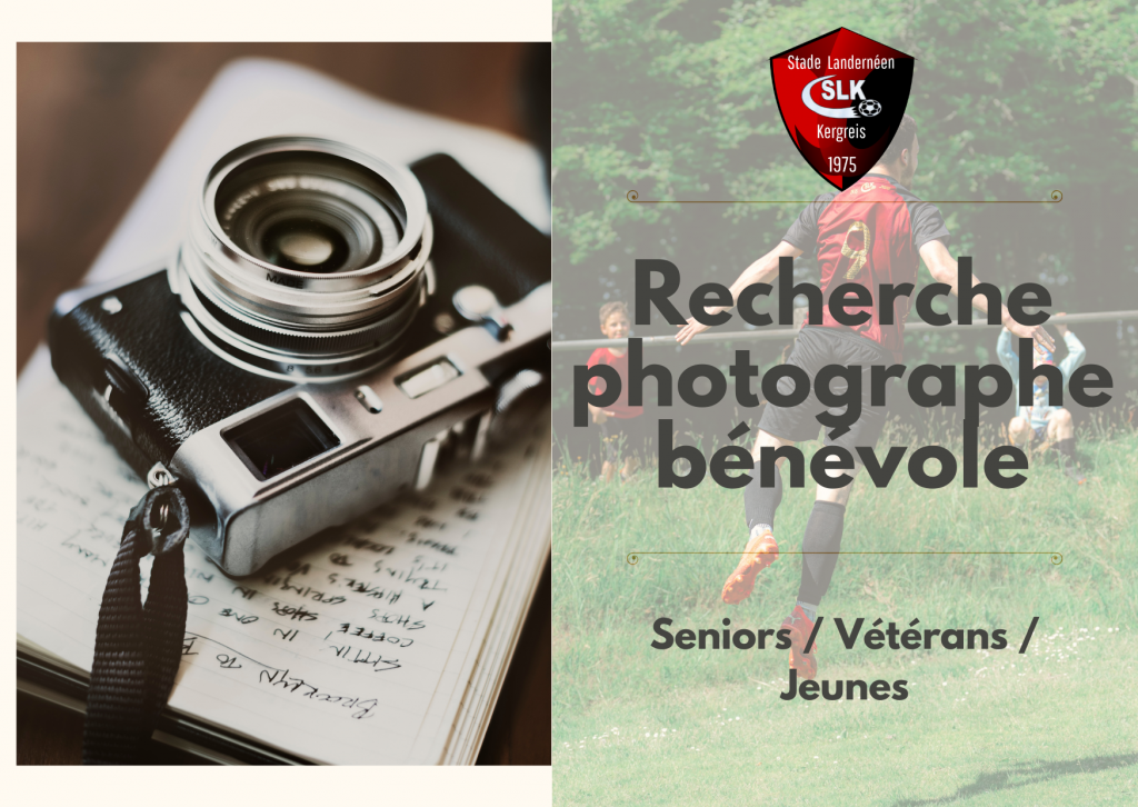 Le Stade Landernéen Kergreis est à la recherche d’un ou une photographe bénévole